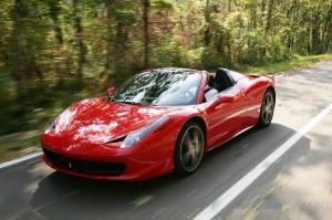 Ferrari 458 Spider 2012 года